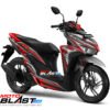 Decal stiker Vario 125/150 Esp GREY BATMAN RED